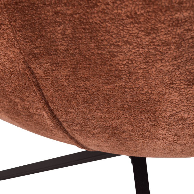 Snurrestol Maudi - Brun - Møbler - Stoler & lenestoler - Lenestoler - Lenestoler uten armlene