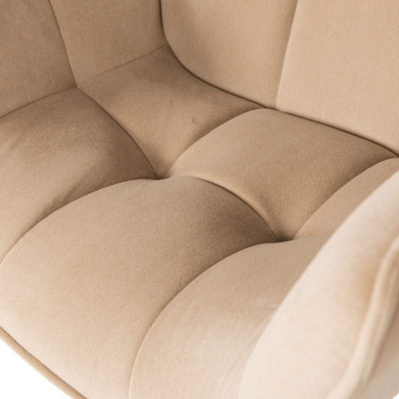 Snurrestol Wibo - Sand - Møbler - Stoler & lenestoler - Lenestoler