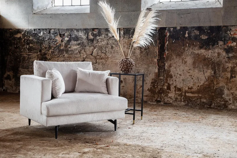 Sofia Lenestol - Beige - Møbler - Stoler & lenestoler - Lenestoler