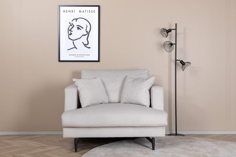 Sofia Lenestol - Beige - Møbler - Stoler & lenestoler - Lenestoler