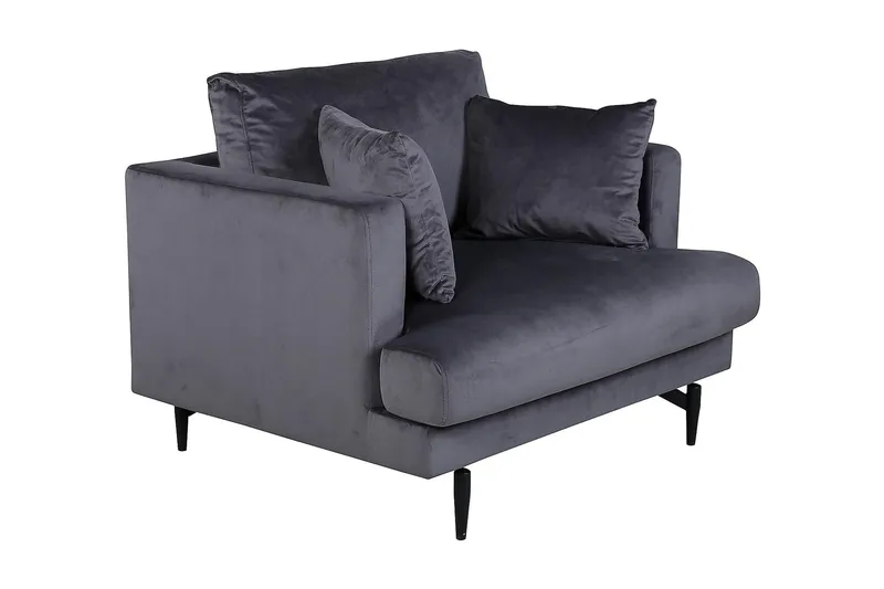 Sofia Lenestol - Grå - Møbler - Stoler & lenestoler - Lenestoler