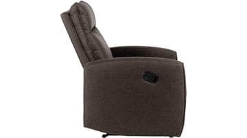 Solvane reclinerlenestol i stoff - Gråbrun - Møbler - Stoler & lenestoler - Lenestoler - Recliner & kinostol