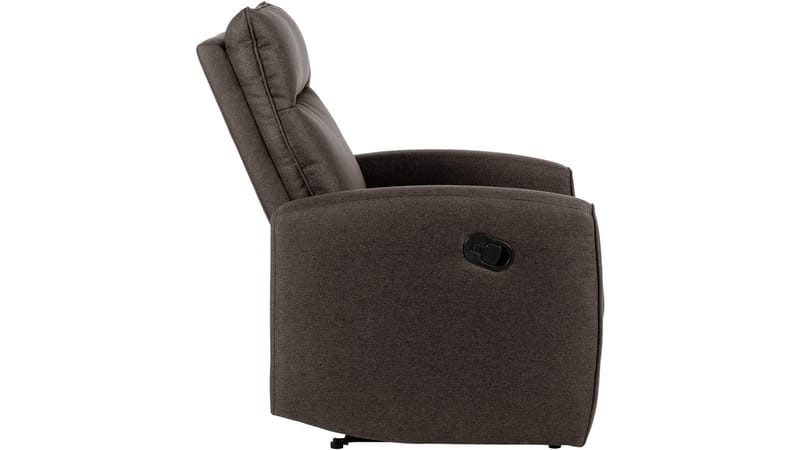 Solvane reclinerlenestol i stoff - Gråbrun - Møbler - Stoler & lenestoler - Lenestoler - Recliner & kinostol