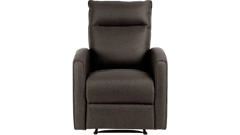 Solvane reclinerlenestol i stoff - Gråbrun - Møbler - Stoler & lenestoler - Lenestoler - Recliner & kinostol