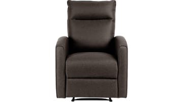 Solvane reclinerlenestol i stoff - Gråbrun - Møbler - Stoler & lenestoler - Lenestoler - Recliner & kinostol