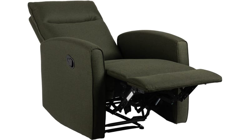 Solvane reclinerlenestol i stoff - Grønn - Møbler - Stoler & lenestoler - Lenestoler - Recliner & kinostol