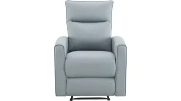 Solvane reclinerlenestol i stoff - Lyseblå - Møbler - Stoler & lenestoler - Lenestoler - Recliner & kinostol