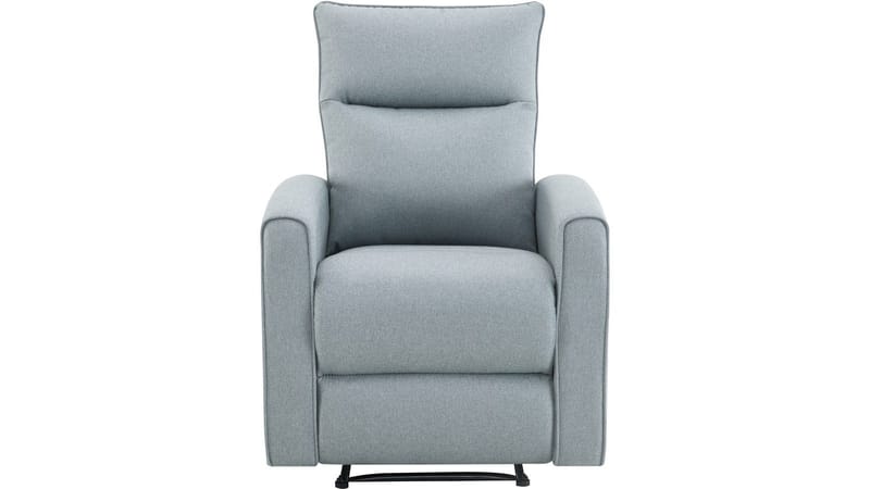 Solvane reclinerlenestol i stoff - Lyseblå - Møbler - Stoler & lenestoler - Lenestoler - Recliner & kinostol