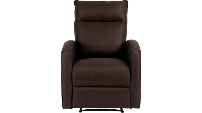 Solvane reclinerlenestol i stoff - Sjokoladebrun - Møbler - Stoler & lenestoler - Lenestoler - Recliner & kinostol