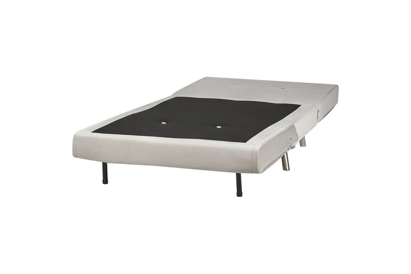 Sovesofa Farris - Grå, sølv - Møbler - Stoler & lenestoler - Lenestoler - Sovestol