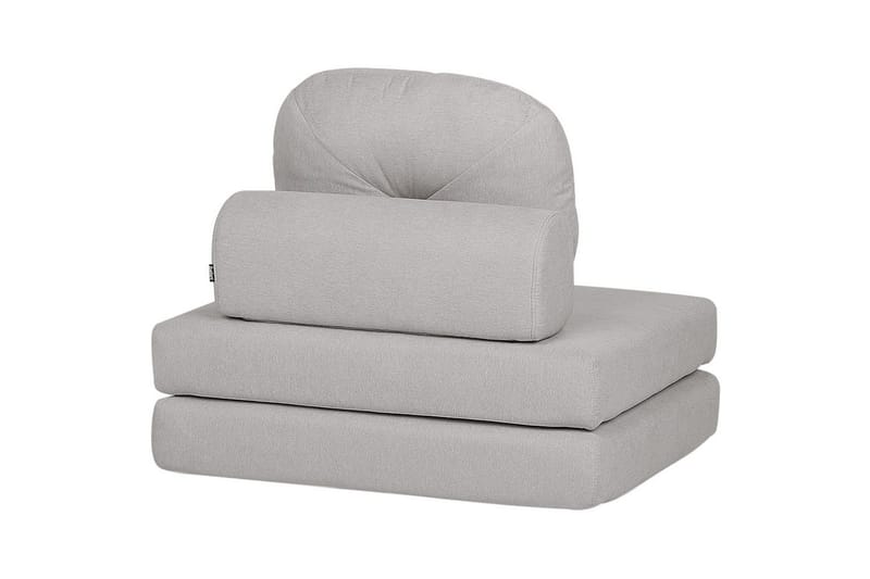 Sovesofa Olden - Grå/polyester, 81x182 cm - Møbler - Stoler & lenestoler - Lenestoler - Sovestol