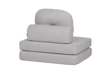 Sovesofa Olden - Grå/polyester, 81x182 cm - Møbler - Stoler & lenestoler - Lenestoler - Sovestol