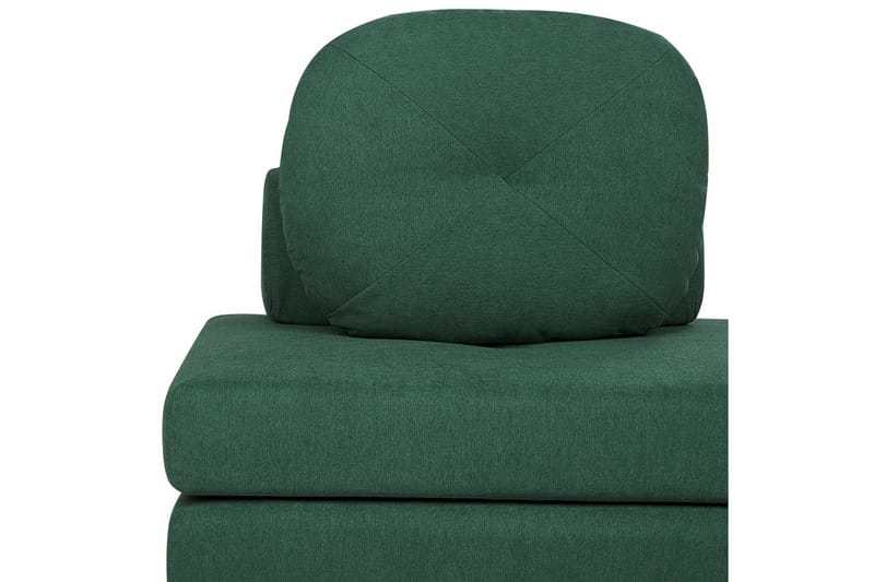 Sovesofa Olden - Grønn/Polyester, 81x182 cm - Møbler - Stoler & lenestoler - Lenestoler - Sovestol