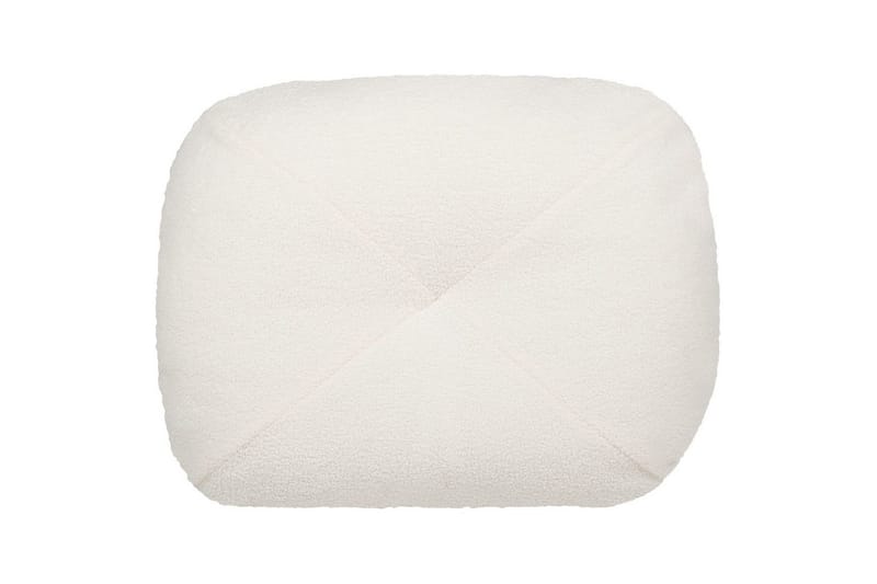 Sovesofa Olden - Hvit/Bouclé, 81x182 cm - Møbler - Stoler & lenestoler - Lenestoler - Sovestol
