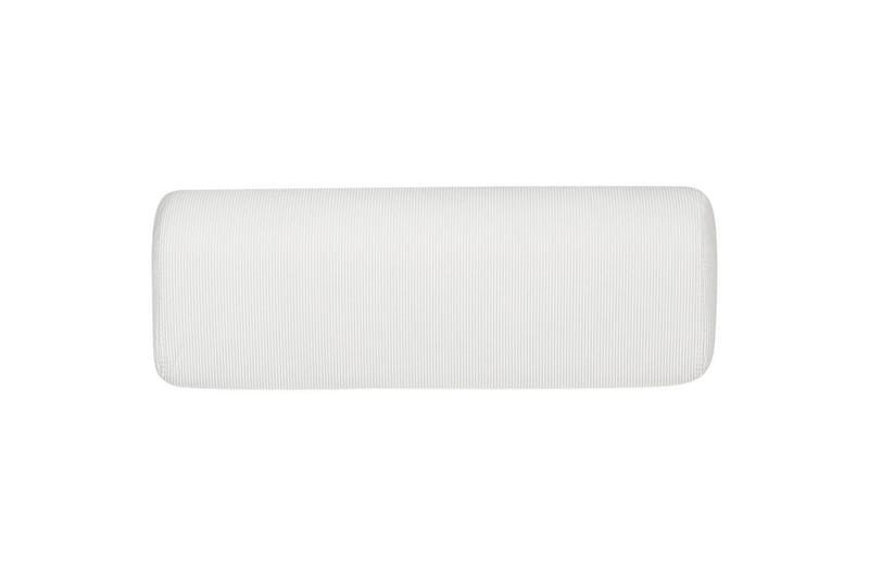 Sovesofa Olden - Hvit/Manchesterstoff, 81x182 cm - Møbler - Stoler & lenestoler - Lenestoler - Sovestol