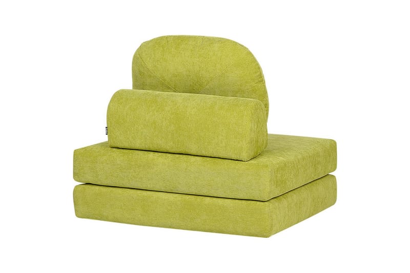 Sovesofa Olden - Lysegrønn/Manchesterstoff, 81x182 cm - Møbler - Stoler & lenestoler - Lenestoler - Sovestol