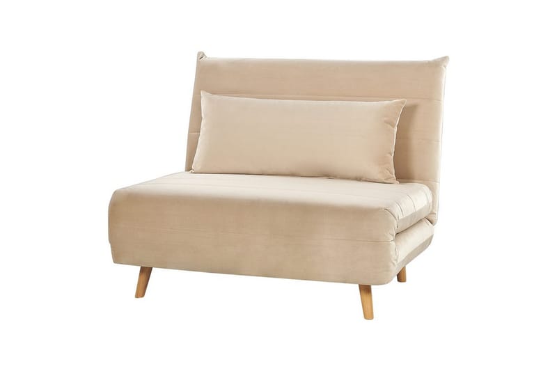 Sovesofa Setten - Beige, lyst tre - Møbler - Stoler & lenestoler - Lenestoler - Sovestol