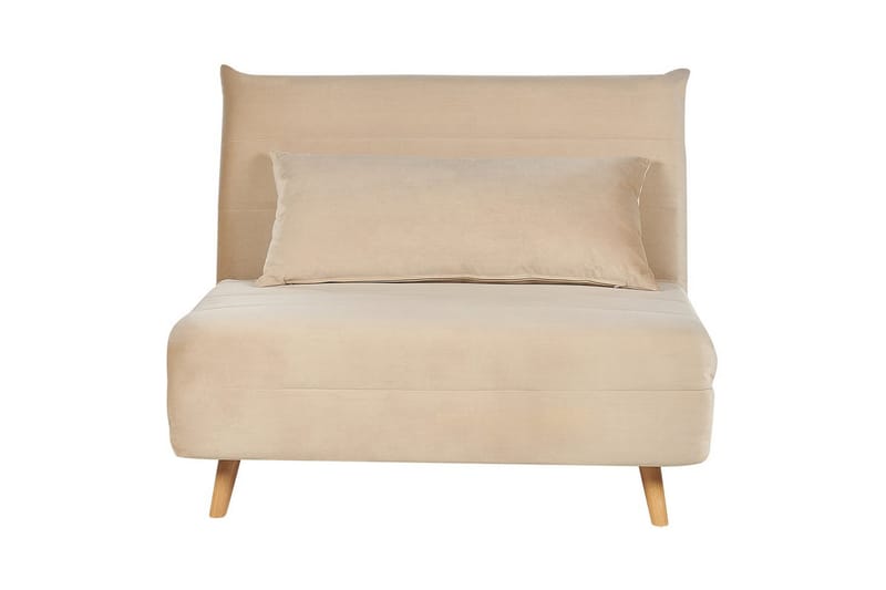 Sovesofa Setten - Beige, lyst tre - Møbler - Stoler & lenestoler - Lenestoler - Sovestol