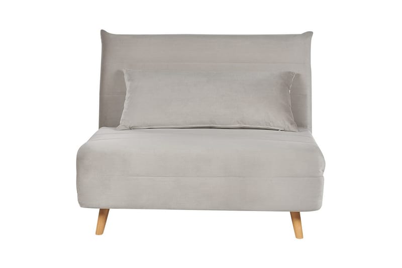 Sovesofa Setten - Grå, lyst tre - Møbler - Stoler & lenestoler - Lenestoler - Sovestol