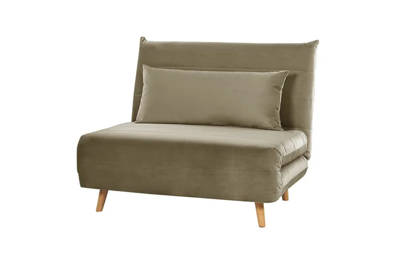 Sovesofa Setten - Grønt, lyst tre - Møbler - Stoler & lenestoler - Lenestoler - Sovestol