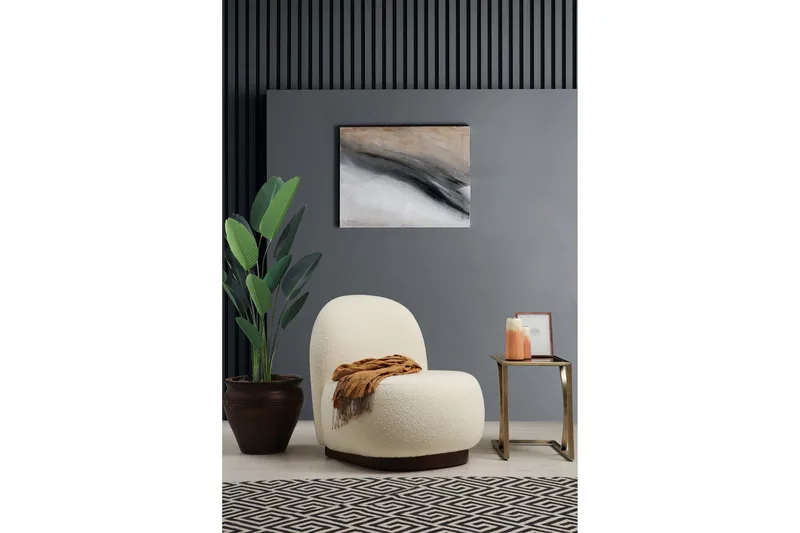 Springhill Lenestol - Hvit - Møbler - Stoler & lenestoler - Lenestoler - Lenestoler uten armlene