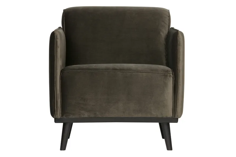 Statement Fløyelslenestol, Grønn