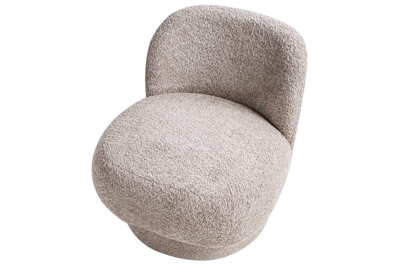 Svingbar lenestol Aylo - Beige - Møbler - Stoler & lenestoler - Lenestoler - Lenestoler uten armlene
