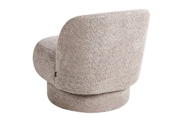Svingbar lenestol Aylo - Beige - Møbler - Stoler & lenestoler - Lenestoler - Lenestoler uten armlene