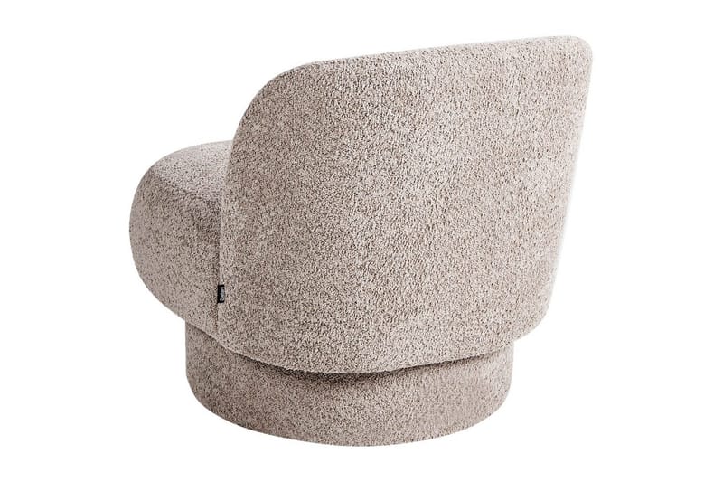 Svingbar lenestol Aylo - Beige - Møbler - Stoler & lenestoler - Lenestoler - Lenestoler uten armlene
