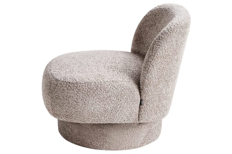 Svingbar lenestol Aylo - Beige - Møbler - Stoler & lenestoler - Lenestoler - Lenestoler uten armlene