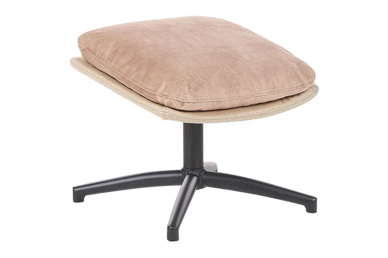 Svingbar lenestol Eide - Beige, svart - Møbler - Stoler & lenestoler - Lenestoler - Lenestoler uten armlene