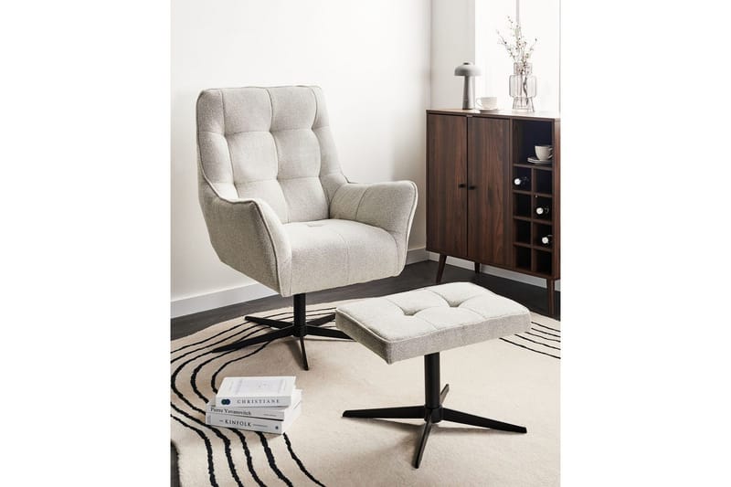 Svingbar lenestol Molle ll - Møbler - Stoler & lenestoler - Lenestoler - Ørelappstol