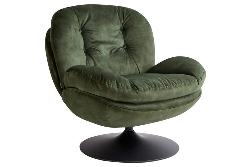 Svingbar lenestol Nolvik, Grønn, Svart, Grønn, svart