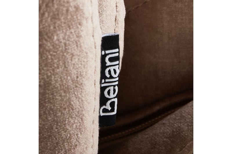 Svingbar lenestol Nolvik - Sandbeige, svart - Møbler - Stoler & lenestoler - Lenestoler - Lenestoler uten armlene