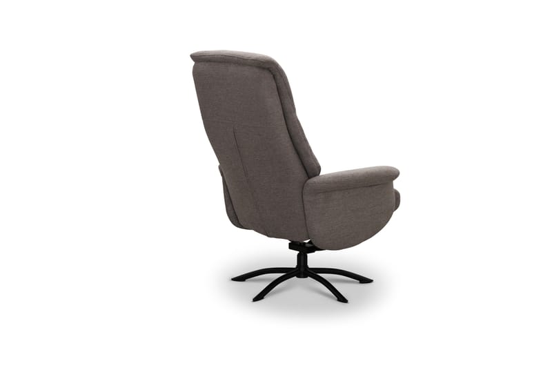 Tamu Lenestol - Brun - Møbler - Stoler & lenestoler - Lenestoler - Lenestol med fotskammel