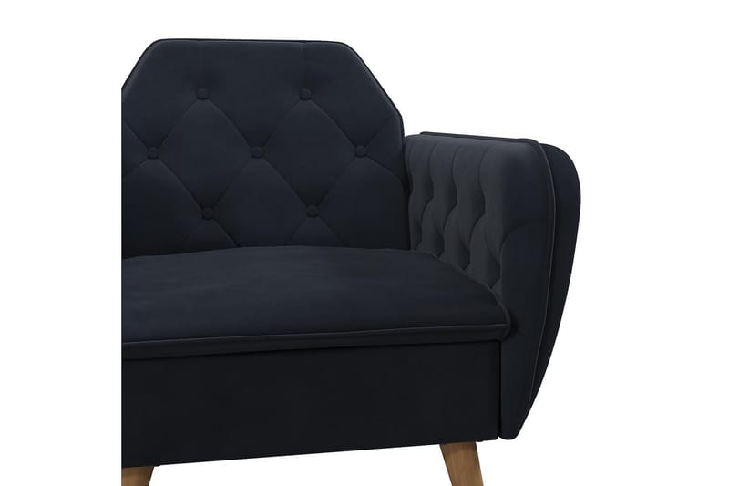 Teresa Lenestol Fløyel/Blå - Novogratz - Møbler - Stoler & lenestoler - Lenestoler