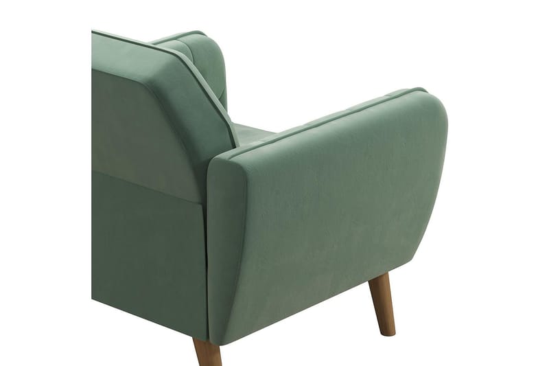 Teresa Lenestol Fløyel/Lysegrønn - Novogratz - Møbler - Stoler & lenestoler - Lenestoler