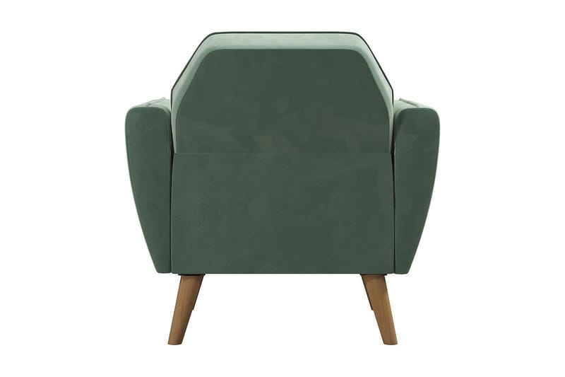 Teresa Lenestol Fløyel/Lysegrønn - Novogratz - Møbler - Stoler & lenestoler - Lenestoler