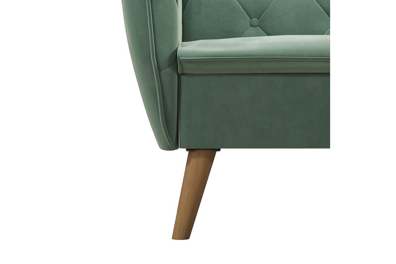 Teresa Lenestol Fløyel/Lysegrønn - Novogratz - Møbler - Stoler & lenestoler - Lenestoler