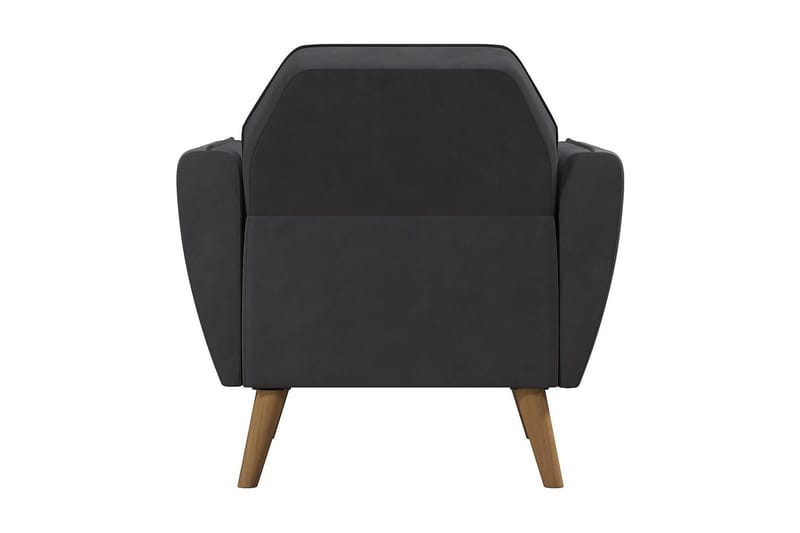 Teresa Lenestol Grå/Fløyel - Novogratz - Møbler - Stoler & lenestoler - Lenestoler