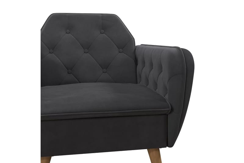 Teresa Lenestol Grå/Fløyel - Novogratz - Møbler - Stoler & lenestoler - Lenestoler