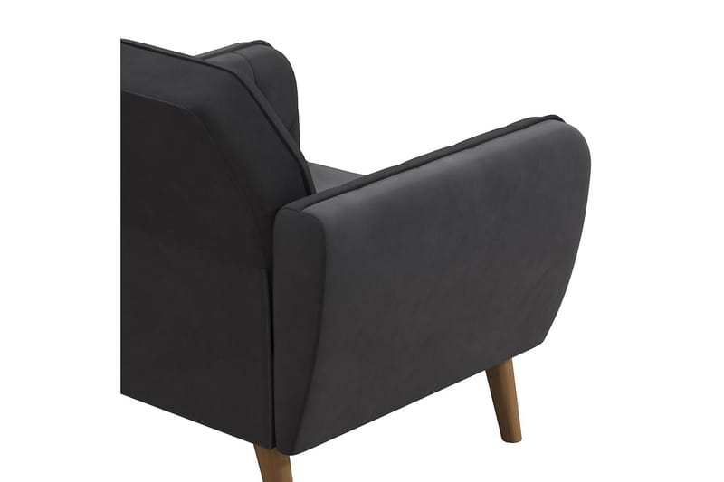 Teresa Lenestol Grå/Fløyel - Novogratz - Møbler - Stoler & lenestoler - Lenestoler