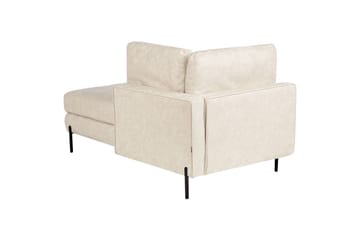 Toliman Sjeselong 172 cm Venstre - Beige/Svart - Møbler - Stoler & lenestoler - Lenestoler - Sjeselonglenestol & divanlenestol