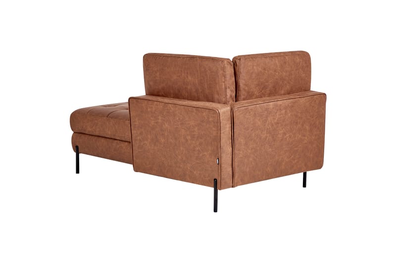 Toliman Sjeselong 172 cm Venstre - Brun/Svart - Møbler - Stoler & lenestoler - Lenestoler - Sjeselonglenestol & divanlenestol