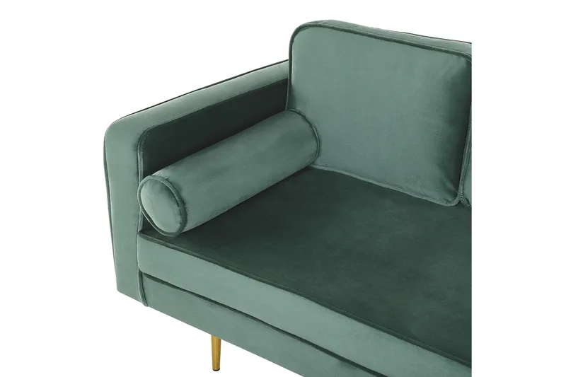 Topo Sjeselong 171 cm Venstre - Gull/Grønn - Møbler - Stoler & lenestoler - Lenestoler - Sjeselonglenestol & divanlenestol