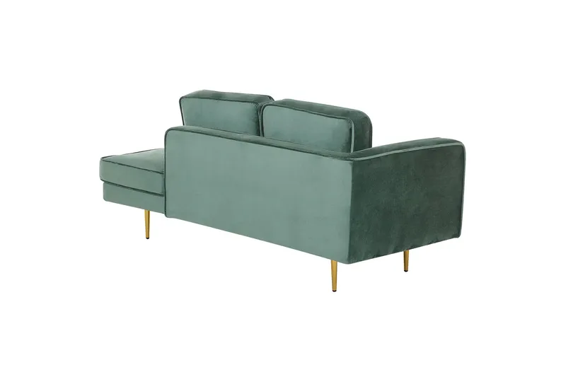 Topo Sjeselong 171 cm Venstre - Gull/Grønn - Møbler - Stoler & lenestoler - Lenestoler - Sjeselonglenestol & divanlenestol