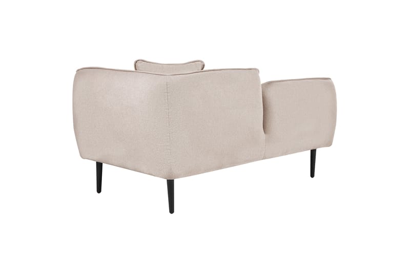 Toyoki Sjeselong 138 cm Høyre - Beige/Svart - Møbler - Stoler & lenestoler - Lenestoler - Sjeselonglenestol & divanlenestol