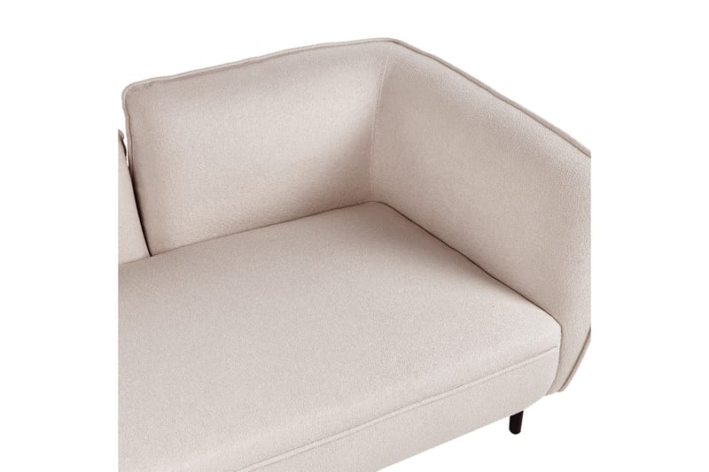 Toyoki Sjeselong 138 cm Høyre - Beige/Svart - Møbler - Stoler & lenestoler - Lenestoler - Sjeselonglenestol & divanlenestol