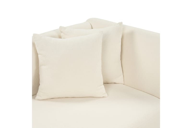 Toyoko Sjeselong 156 cm Høyre - Svart/Hvit - Møbler - Stoler & lenestoler - Lenestoler - Sjeselonglenestol & divanlenestol