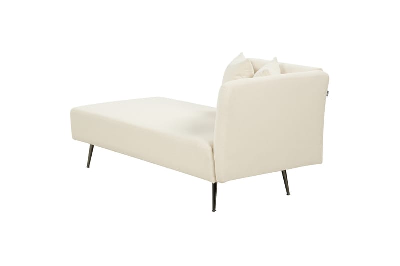 Toyoko Sjeselong 156 cm Høyre - Svart/Hvit - Møbler - Stoler & lenestoler - Lenestoler - Sjeselonglenestol & divanlenestol